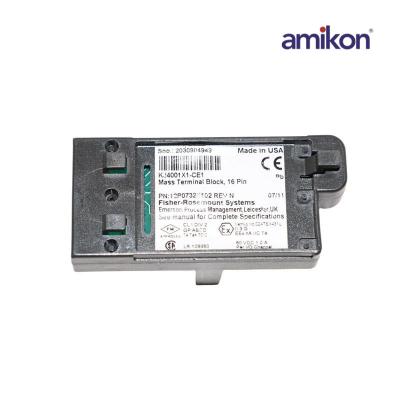 EMERSON KJ4001X1-CE1 12P0732X022 16-контактный массовый клеммный блок