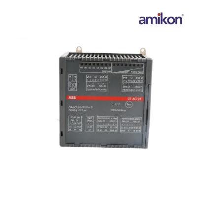 Модуль аналогового ввода-вывода ABB 07AC91 GJR5252300R0101 AC31