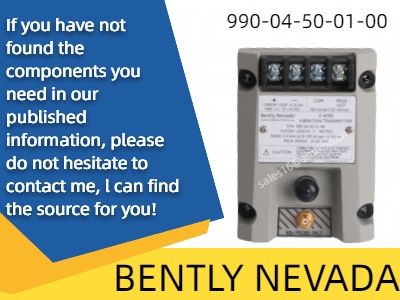 Bencent Nevada 990-04-50-01-00 Vibration Transmetter: улучшение мониторинга промышленных машин