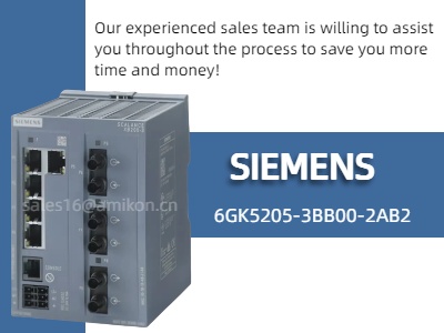 Управляемый Ethernet-коммутатор Siemens 6GK5205-3BB00-2AB2: надежная сеть для промышленного применения