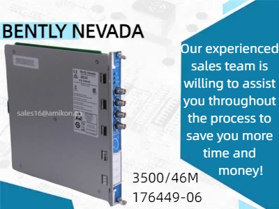 Повысьте производительность промышленного оборудования с помощью гидромонитора Bally Nevada 3500/46M 176449-06.