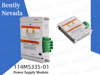 Увеличьте время безотказной работы системы с помощью модуля питания Bently Nevada 114M5335-01