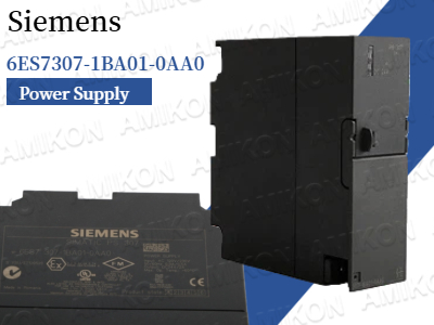 Блок питания Siemens 6ES7307-1BA01-0AA0: высокоэффективный модуль питания ПЛК для промышленной автоматизации.
